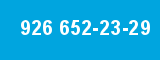 926 652-23-29